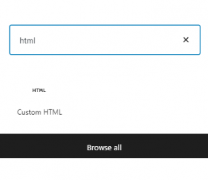 Go to WordPress Editor and add a new block - custom html